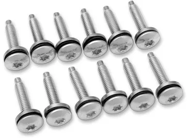 Drag Specialties Screw Electric Fuel Injection Mount 12-Pack-2401-0741