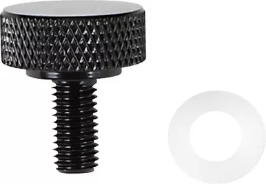 Drag Specialties Seat Knob – Black – 1/4-28-0820-0149