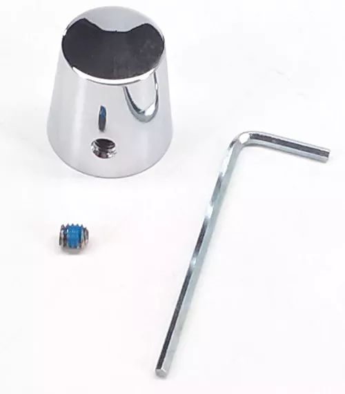 Drag Specialties Shifter Shaft Chrome Cap (1601-0015)