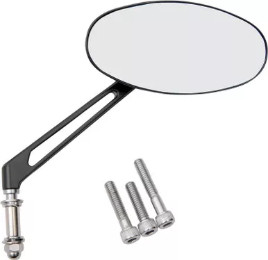 Drag Specialties Stealth 1 Mirror – Black-0640-0287
