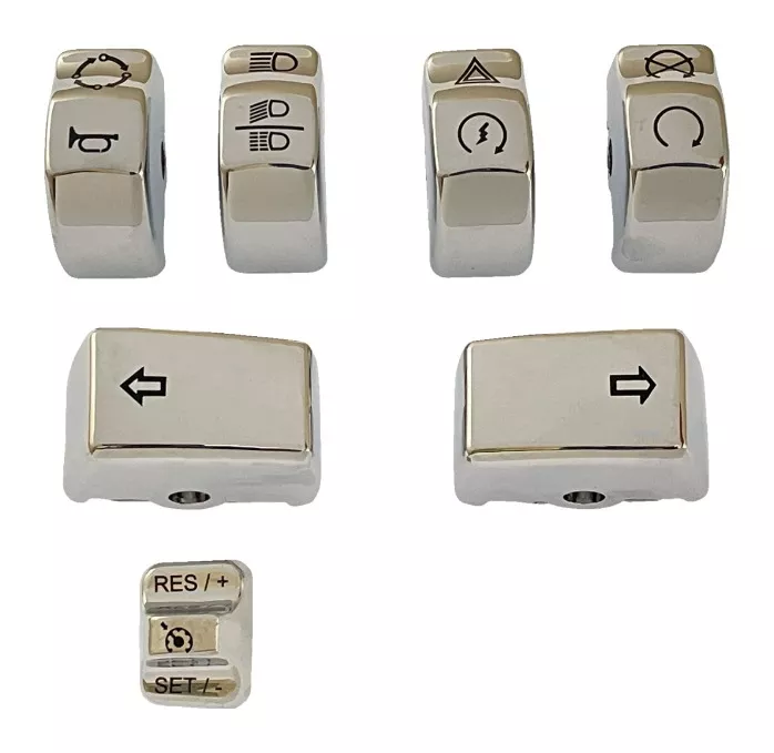 Drag Specialties Switch Caps For Harley 2012-2026
