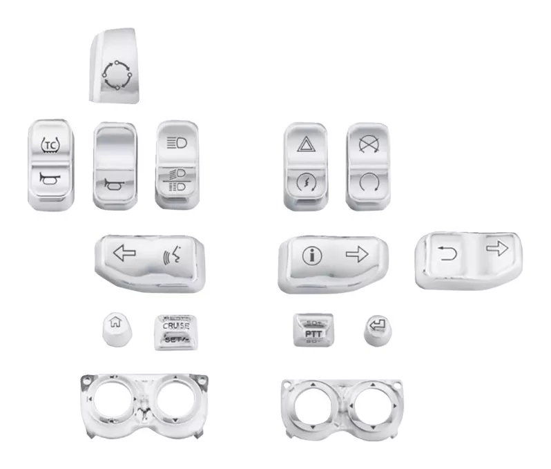 Drag Specialties Switch Caps For Harley FLHTK/L 2016-2018