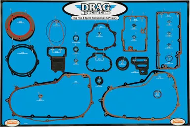 Drag Specialties Transmission Gasket Board - Big Twin-0934-2017