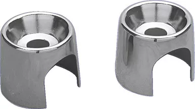 Drag Specialties Upper Shock Bolt/Stud Cover – Chrome – ’70-’86 FX/FL-DS-310011