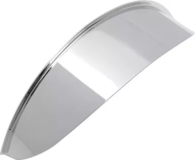 Drag Specialties Visor for 7" Headlight - Chrome-2001-0368
