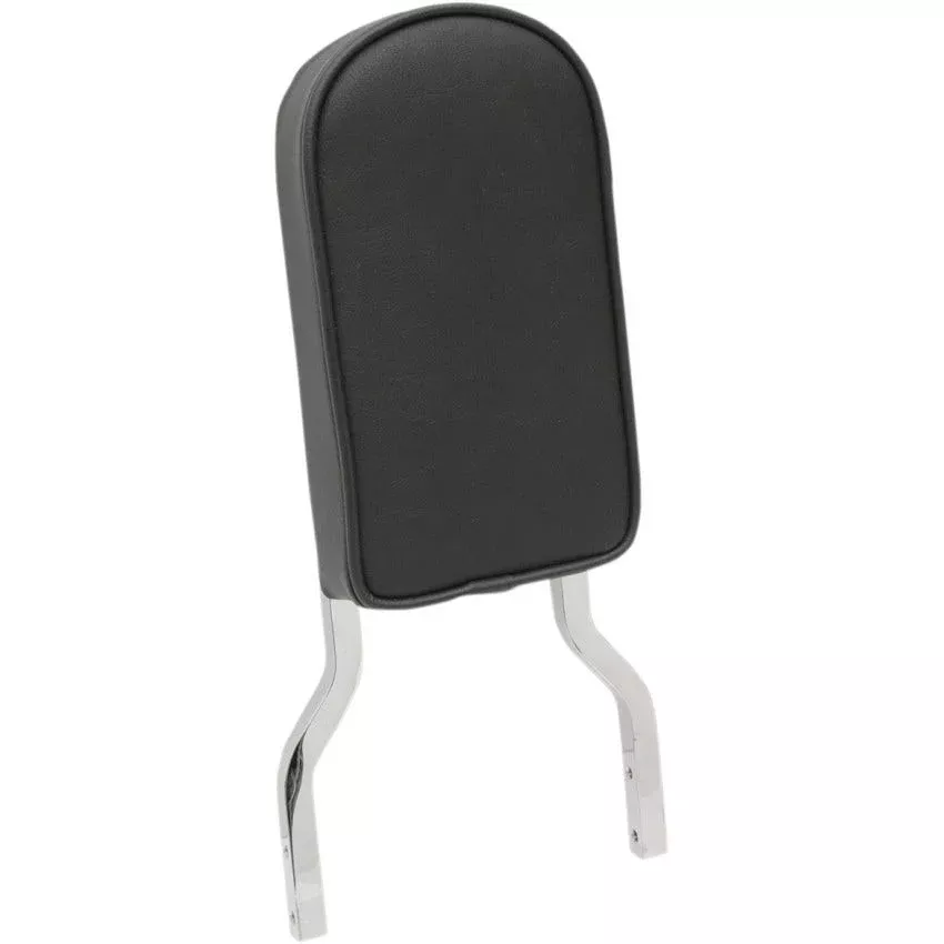 Drag Tall Smooth W/Piping Backrest Pad for Square Sissy Bars for Harley