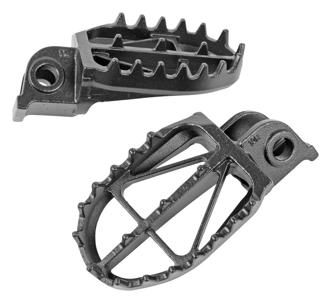 DRC Ultra Wide Steel Footpegs Yamaha / Fantic / Gas Gas 65cc-700cc 1997-2027