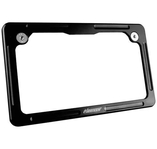 Driven Aluminum Black License Plate Frame (DFLP-01)