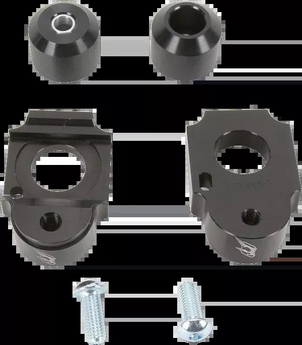 Driven Racing Axle Block Sliders – Suzuki – Black