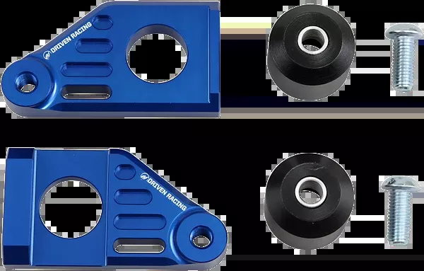 Driven Racing Axle Block Sliders – Suzuki – Blue