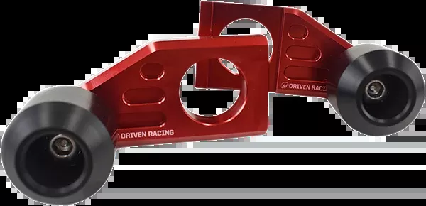 Driven Racing Axle Block Sliders – Yamaha FZ-9 – Red