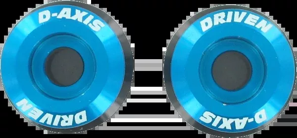 Driven Racing D-Axis Spools – 8 MM – Blue