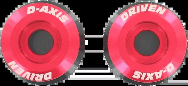 Driven Racing D-Axis Spools – 8 MM – Red