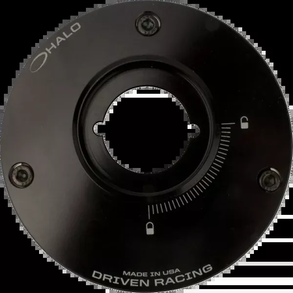 Driven Racing Fuel Cap Base – Black – Aprilia