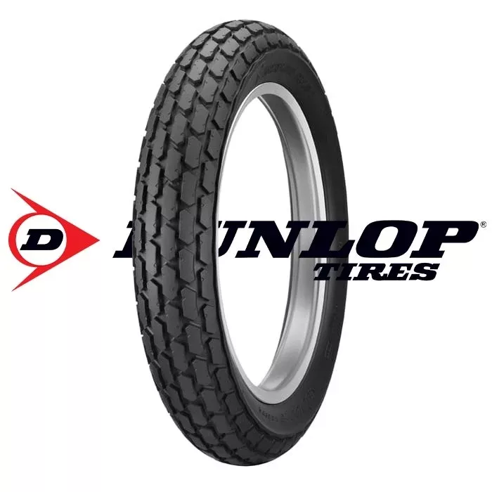 Dunlop 45241428 K180 Retro Scrambler Motorcycle Front Tire 130/80-19 67H