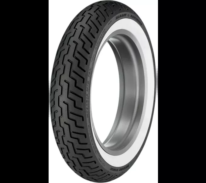 Dunlop D402 Tire - Front - Wide White Sidewall