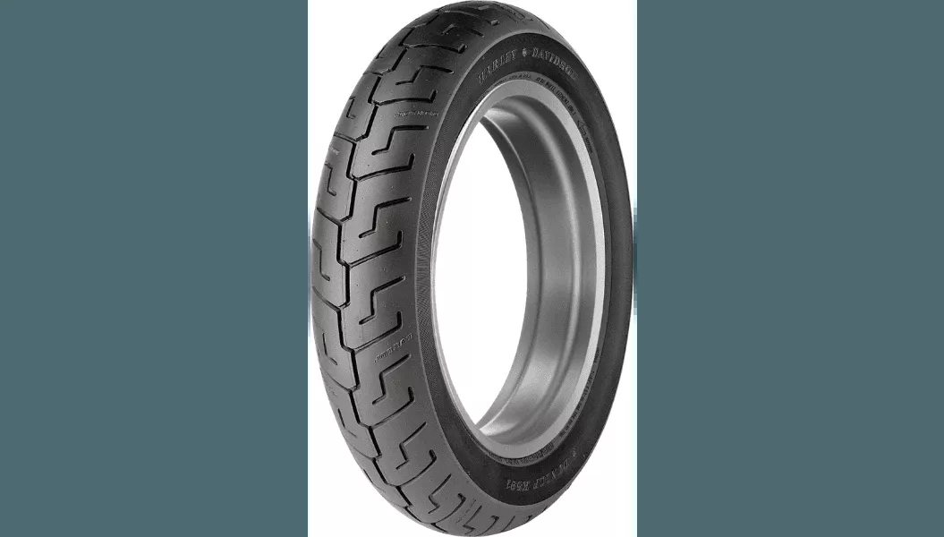 Dunlop Harley Davidson K591 Tires REAR 160/70B17 BLK73V Black -Each