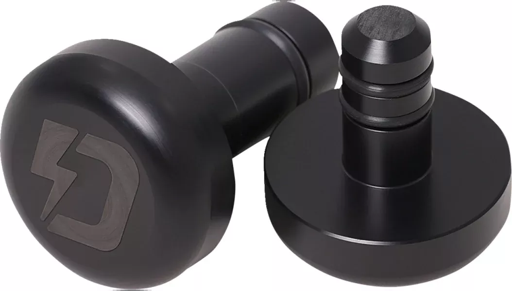 Dynojet Axle Slider Kit - Front - Black - Pan America
