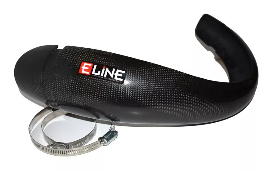 E-Line Carbon Fiber Pipe Guard KTM / Husqvarna / Gas Gas 125cc 2023-2027
