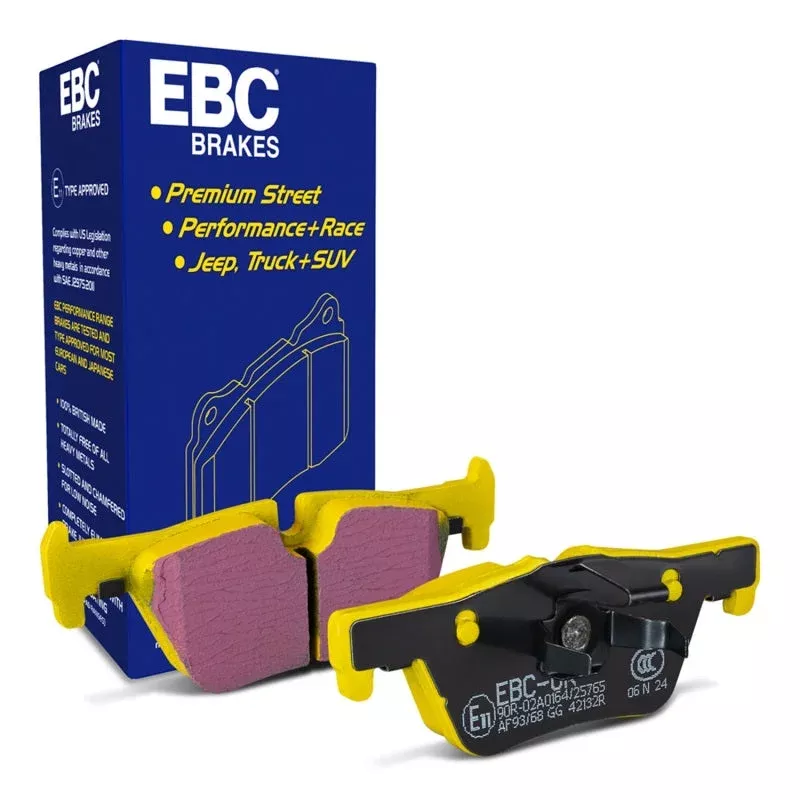 EBC ATE calipers Yellowstuff Rear Brake Pads fits 2014-2016 BMW 228i / 2015-2016 BMW 228i xDrive / 2017-2023 BMW 230i / 2017-2021 BMW 230i xDrive