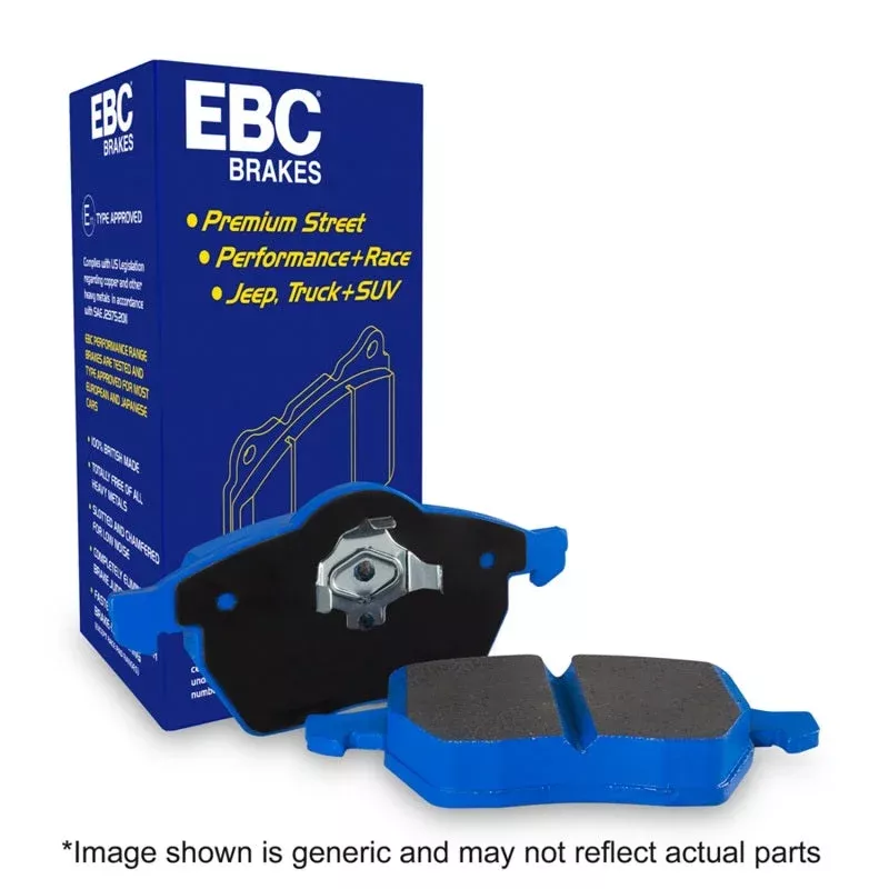 EBC Bluestuff Front Brake Pads fits 2020-2023 Audi RS Q8 / 2021-2023 Audi RS6 Avant / 2021-2023 Audi RS7 Sportback / 2021-2023 Porsche Taycan 4 Cross Turismo