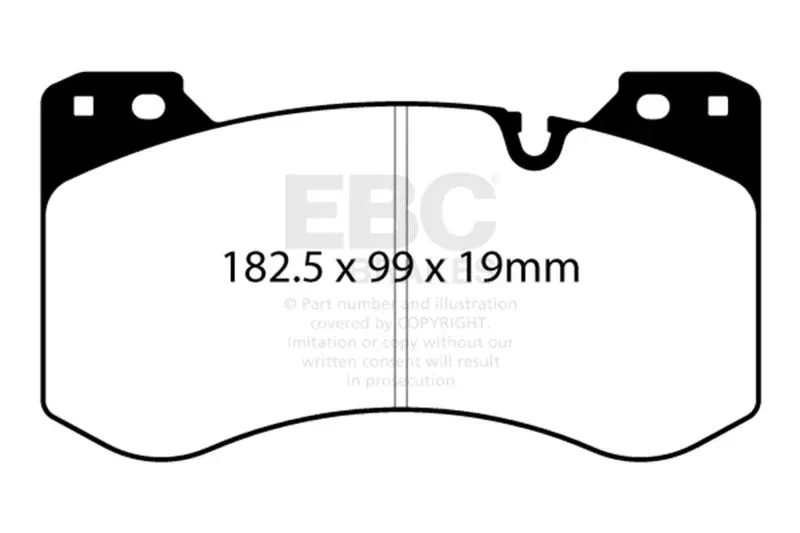 EBC Bluestuff Front Brake Pads fits 2021-2023 BMW M2, M3, M4