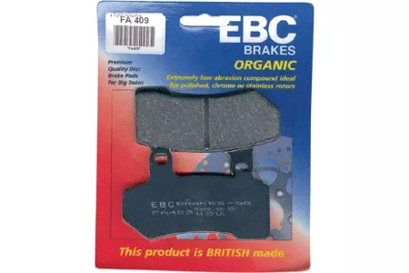 EBC Brake Pads REAR Semi Sintered V Pads for Certain Dyna & Softails-Pair OEM# 44209-82/82A