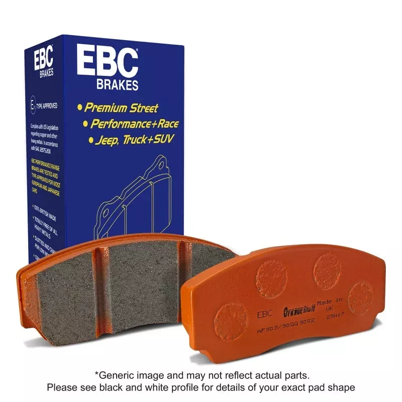 EBC Extra Duty Rear Brake Pads fits 2020-2023 Cadillac / Chevrolet / GMC