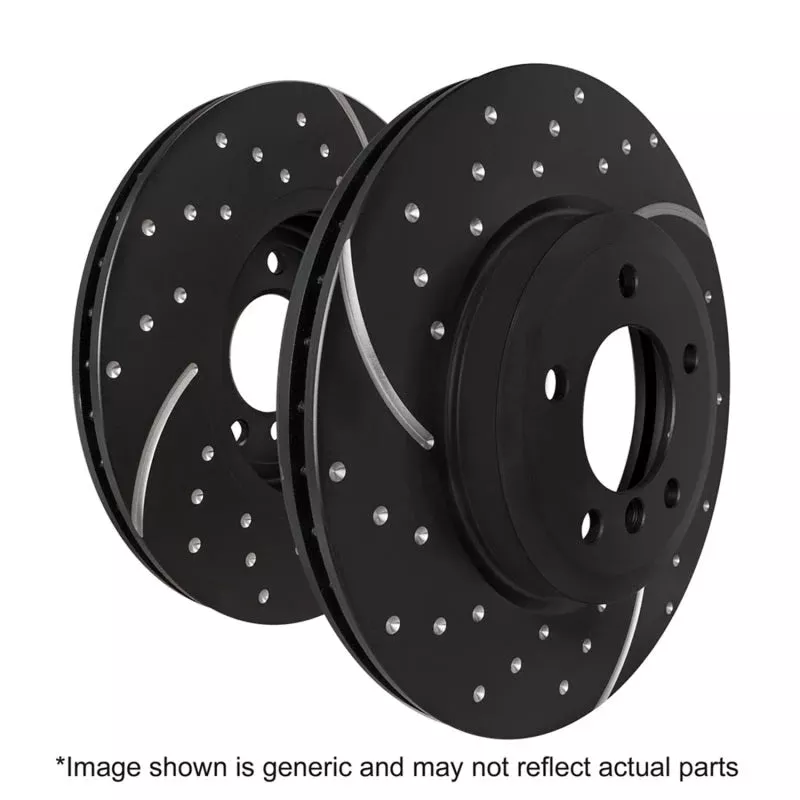 EBC GD Sport Front Rotors fits 2005-2010 Jeep Commander, Grand Cherokee