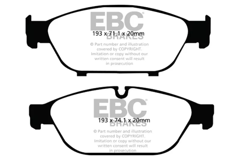 EBC Greenstuff Front Brake Pads fits 2012-2018 Audi A6 Quattro / A7 Quattro / A8 Quattro fits 2012-2018 / Audi / A6 Quattro / A7 Quattro / A8 Quattro / - / Check / Fitment / Details