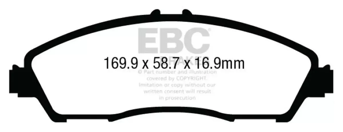 EBC Greenstuff Front Brake Pads fits 2014-2020 2022 Acura MDX fits 2014-2020 2022 / Acura / MDX / – / Check / Fitment / Details