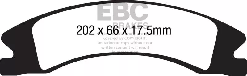 EBC Greenstuff Front Brake Pads fits 2015-2017 Cadillac Escalade ESV / 2015-2017 Cadillac Escalade ESV Luxury / 2015-2017 Cadillac Escalade ESV Platinum / 2015-2016 Cadillac Escalade ESV Premium fits 2015-2017 Cadillac…