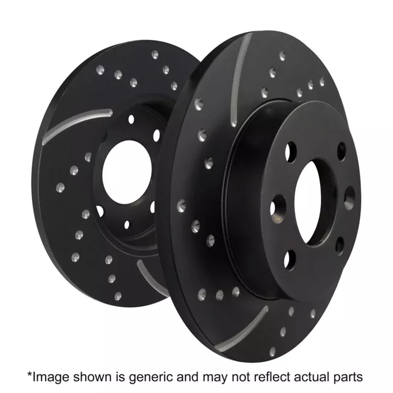 EBC J.C. Works GD Sport Rear Rotors GD1791 fits 2009-2016 Mini Cooper, Cooper Paceman