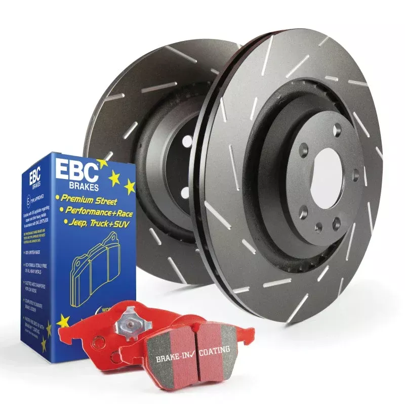 EBC Kits Redstuff and USR Rotors fits 2009-2013 Chevrolet Corvette