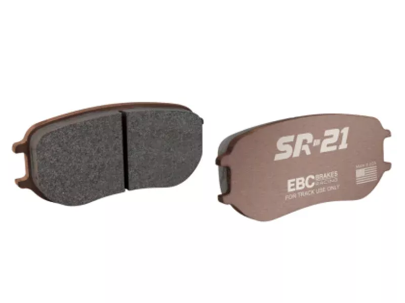 EBC Racing Alcon CAR89 (25mm Brake Pad) SR-21 Sintered Race Brake Pads fits 2020 BMW M2 Competition / 2020 BMW M2 CS / 2018 Honda Civic Type R / 2015 Mitsubishi Lancer Evolution Final Edition