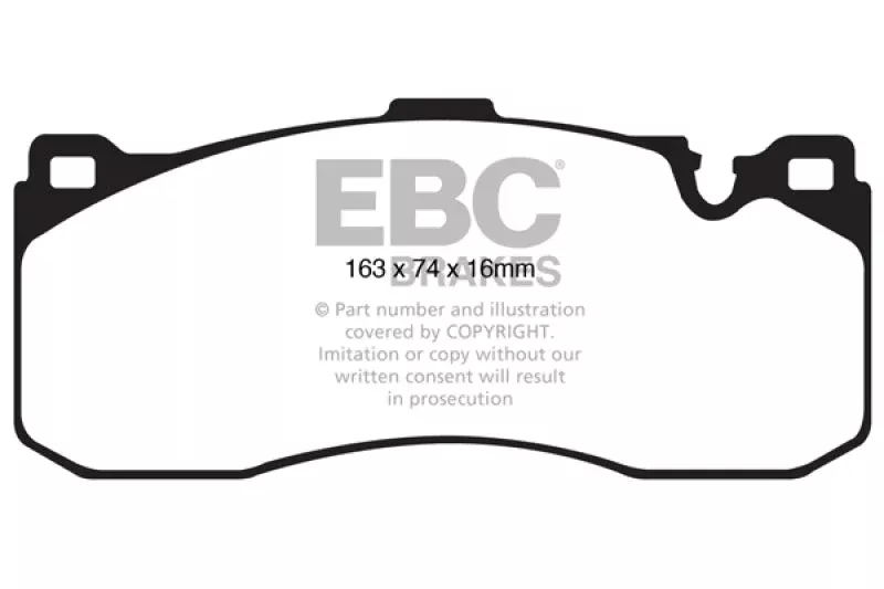 EBC Redstuff Front Brake Pads fits 2008-2013 BMW 135i / 2013 BMW 135is