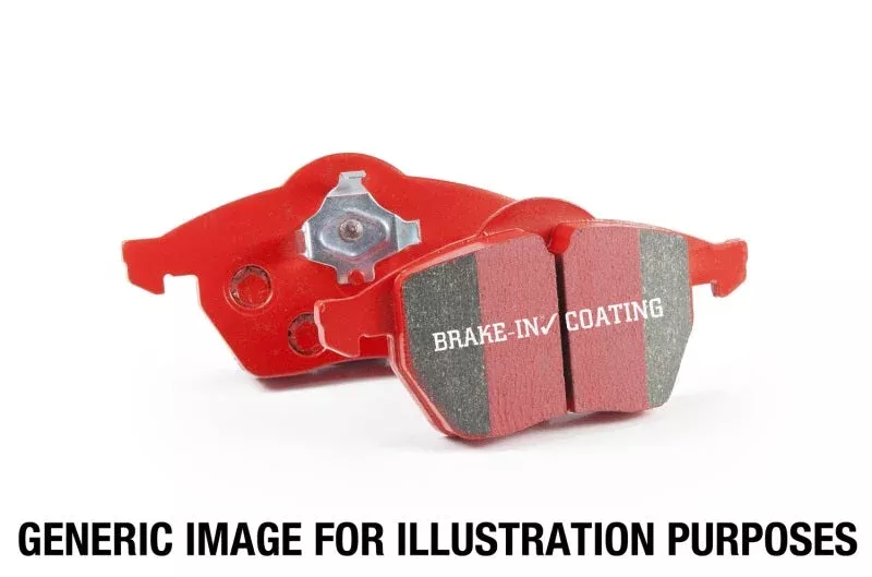 EBC Redstuff Front Brake Pads fits 2008-2014 Mercedes-Benz CL63 AMG / 2008-2014 Mercedes-Benz CL65 AMG / 2008-2015 Mercedes-Benz S63 AMG / 2007-2013 Mercedes-Benz S65 AMG