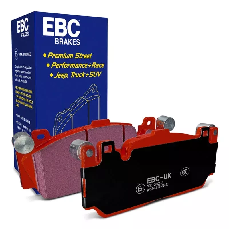 EBC Redstuff Front Brake Pads fits 2018-2021 BMW M2 / 2013-2016 BMW M5 / 2012-2018 BMW M6 / 2014-2019 BMW M6 Gran Coupe