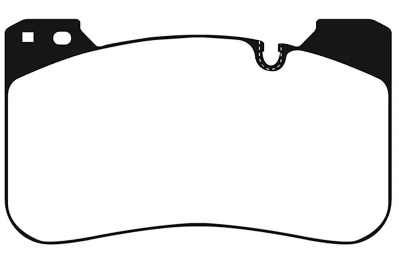 EBC Redstuff Front Brake Pads fits 2018-2023 BMW M5 / 2020-2023 BMW M8 / 2020-2023 BMW M8 Gran Coupe / 2020-2023 BMW X5 / 2020-2023 BMW X6