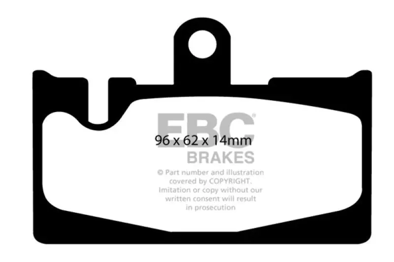 EBC Redstuff Rear Brake Pads fits 2001-2006 Lexus LS430