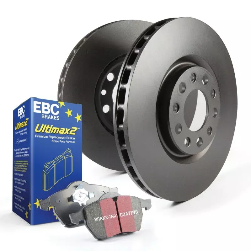 EBC Stage 1 Kits Ultimax2 and RK Rotors fits 2010-2016 BMW 528i / 2010, 2012-2016 BMW 528i xDrive