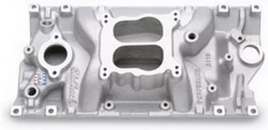 Edelbrock SBC Vortec Performer Manifold – 262-400 2116