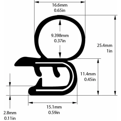 EDGE TRIM(Per Metre)