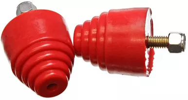 Energy Suspension 9.9101R All Purpose Bump Stops Set (2) Red