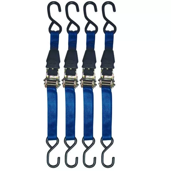 Erickson Tie Down Strap Ratchet 4 Pack (01415)