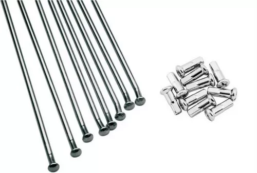 Excel Colorworks MX Rear Spoke and Nipple Set Stainless 14 x 1.60 (XS0-41147)