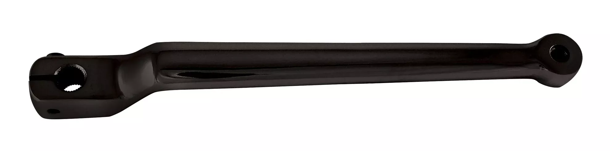 Extended Length 2-1/4″ Extra Long Black Foot Shift Lever 83-Up Harley FLH/T FLST