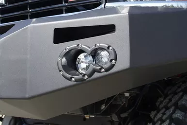 Fab Fours 20090 Black Plastic Light Insert for Jeep Wrangler 2018-2023