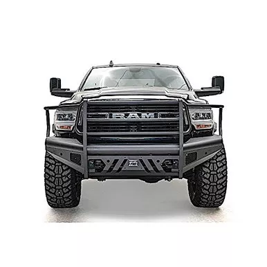Fab Fours DR19-Q4460-1 19-20 RAM HD BSELITE Winch Guard Grille