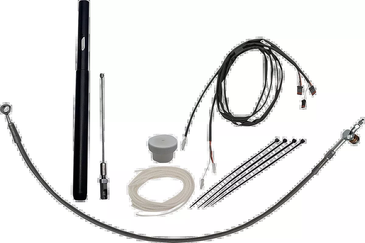 Fat Baggers EZ Install Handlebar Cable 8" Extension Kit 2021-2023 Harley Touring